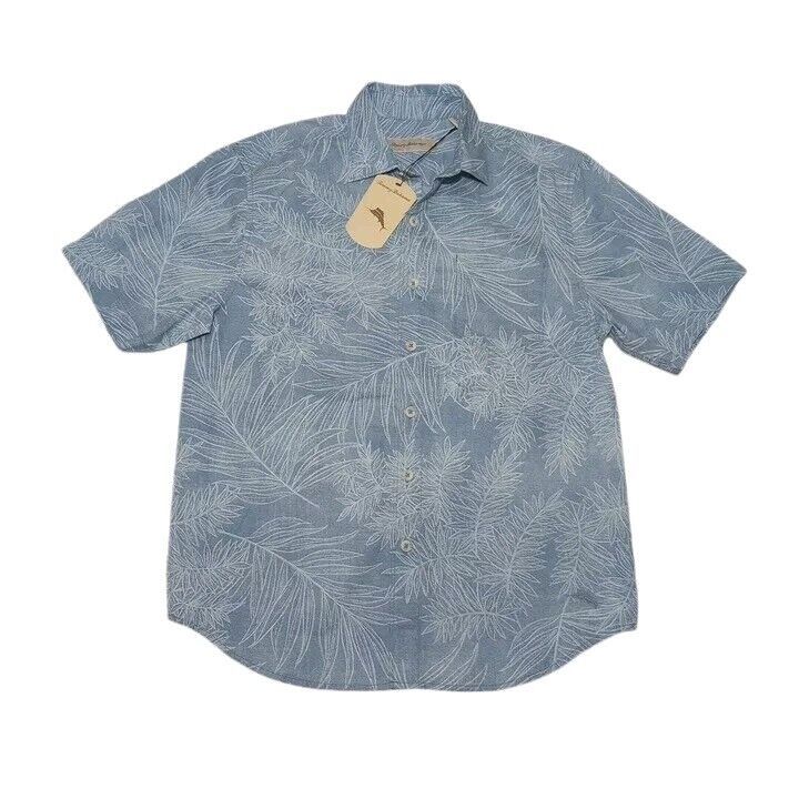 Tommy Bahama Men's Small Shirt New With Tags Floral Button Up 100% Cotton